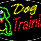 15" x 27" Animated Dog Training LED Sign with Logo