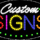 15" x 27" Animated Custom Signs LED Sign