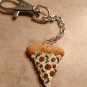 Fun Clay Food Keychains Spare Ribs Pizza Taco Sandwich Accessory Keychain