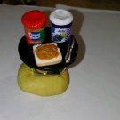 Peanut Butter and Jelly Sandwich Silver Adjustable Ring Lunch Snack Sandwich