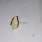 Miniature Ravioli Stud Earring Silver Post Clay Dinner Pasta Ravioli Food
