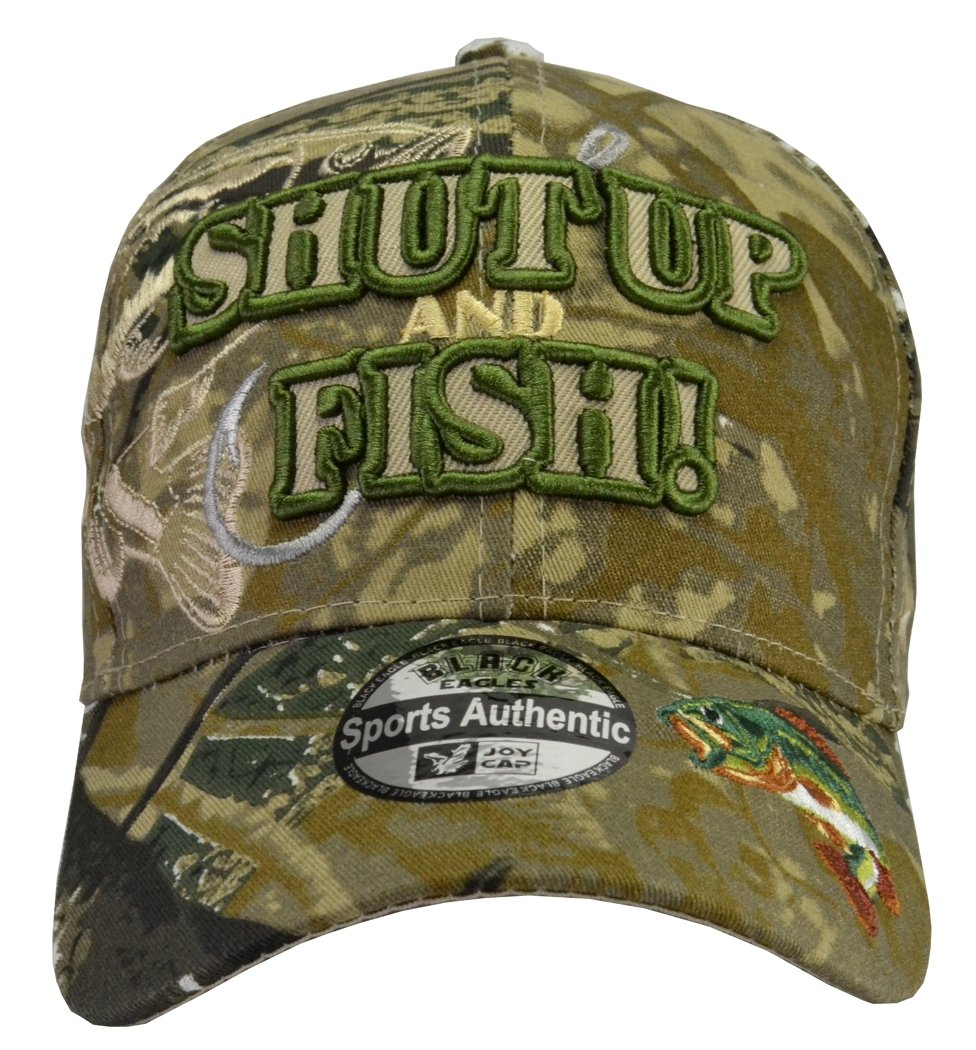 shut up and fish hat