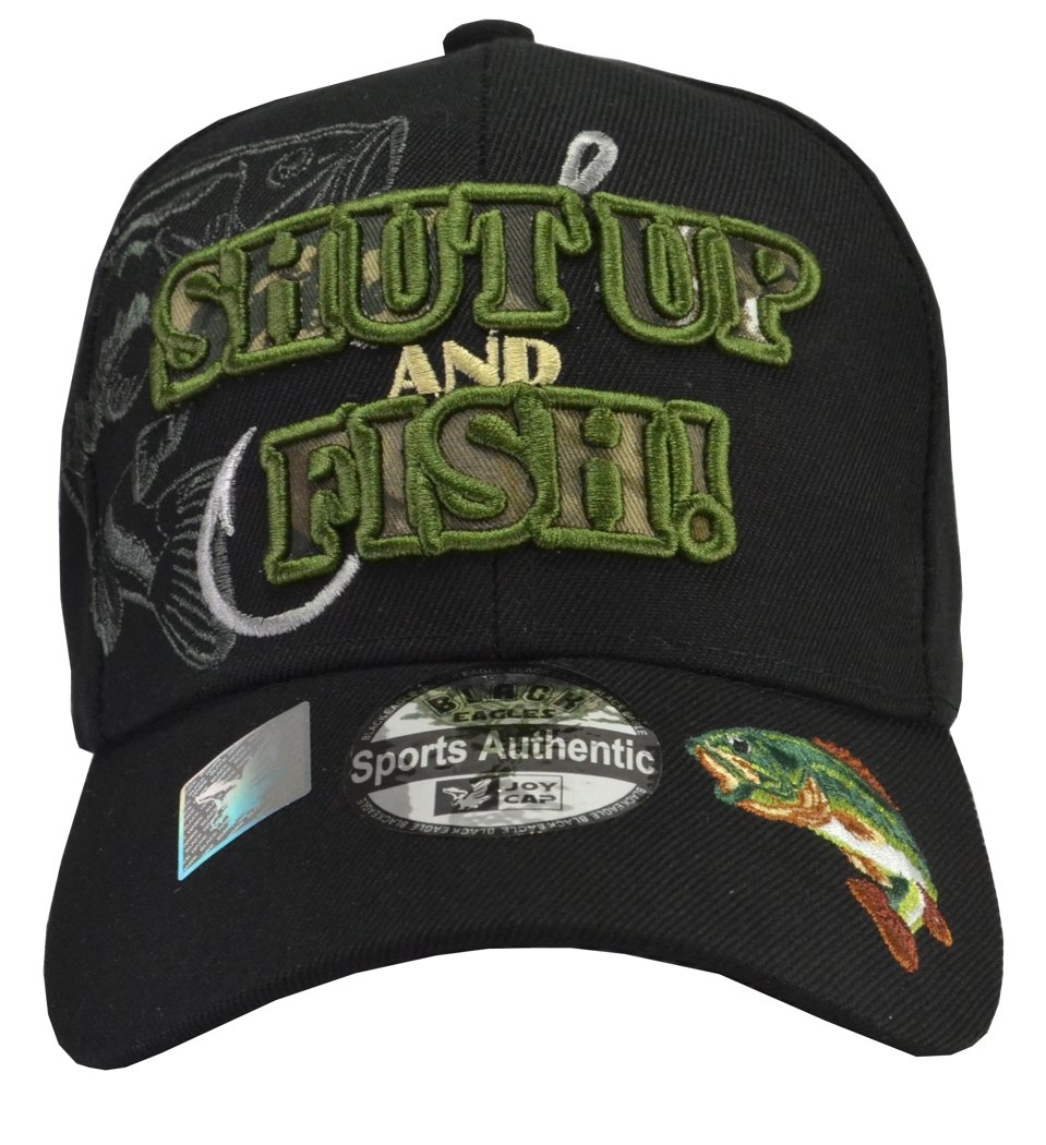 shut up and fish hat