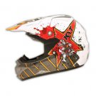 Helmets KYT Cross Over FC Replica Putih Gunmetal