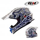 Helmets GM Super Cross Startic Blue