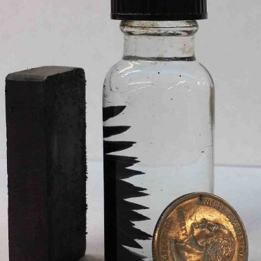 Ferrofluid Magnetic Liquid Display Glass 15ml Bottle