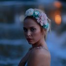 Bridesmaid Hair Accessories - Bridesmaid Hair Band - Lace Hair Band - Flower Hair Band