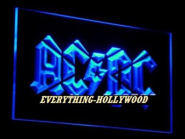 AC/DC 3D Music Band LED Neon Sign Light - FREE SHIPPING