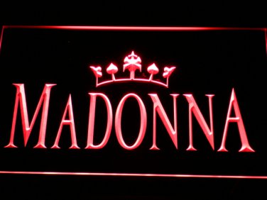 Madonna Neon Light Sign - Hollywood Music Theme Decor GREAT GIFT