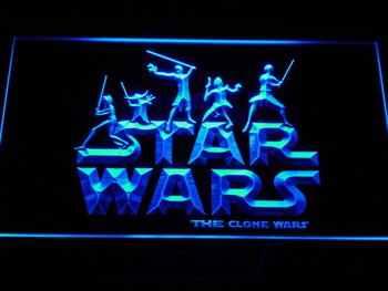 Star Wars Character Figures LED Neon Light Sign - GREAT GIFT
