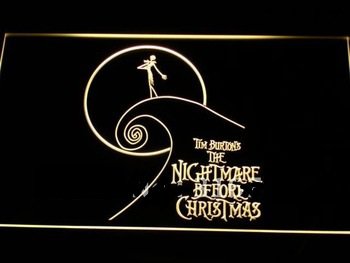 Nightmare Before Christmas LED Neon Sign- FREE SHIPPING