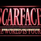 Scarface Movie LED Neon Light Sign- Hhollywood Movie theme decor GREAT GIFT