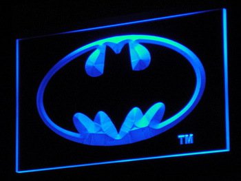 Batman Emblem Logo LED Neon Light Sign DC -$1 ship