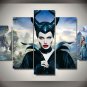 Maleficent Movie Cover Framed 5PC Oil Painting Wall Decor - $3 Shipping Disney