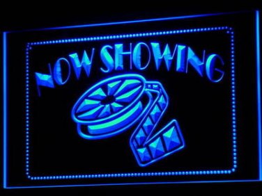 Now Showing Hollywood Film Reel Movie 3D LED Neon Light Sign - FREE SHIPPING