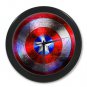 Captain America Shield Marvel Hollywood Design Clock