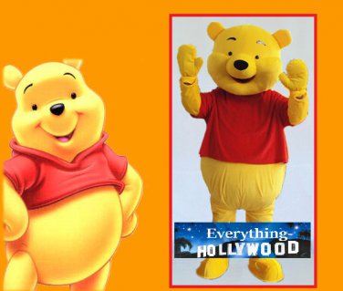 Winnie the Pooh Character Adult Mascot Costume