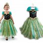 Anna Frozen Princess Character Dress CHILD MULTIPLE SIZES