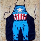 Captain America Character Body Print Apron