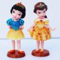 Disney Princess Ariel Belle Snow White Cinderella Figures Set - NEW ARRIVAL