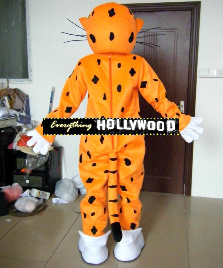 Chester Cheetah Mascot Costume Brand Advertising Character New 2015