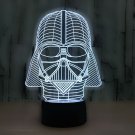 Darth Vader 3D LED Light Lamp Tabletop Decor 7 Colors -Star Wars ON SALE