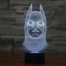 Batman 3D LED Light Lamp Tabletop SuperHero Decor 7 Colors -NEW