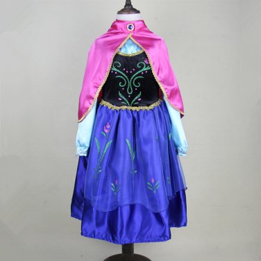 Elsa Anna Frozen Princess Character Dress Up Design 5 CHILD 3T, 4T,5, 7, 9 SALE LIMITED TIME
