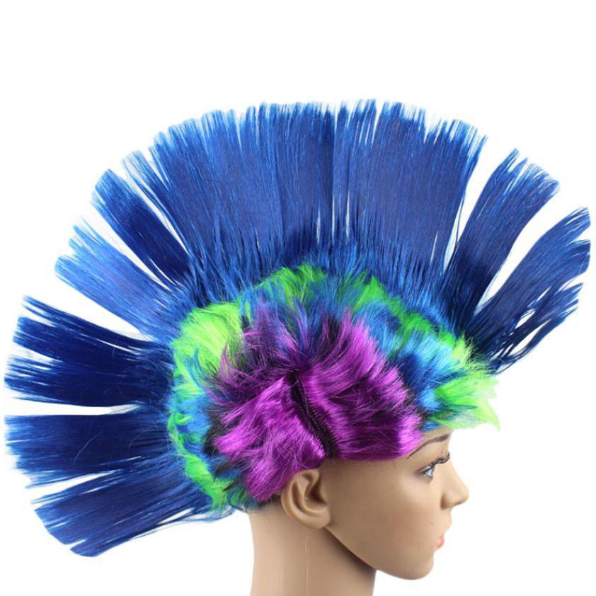 Hollywood Punk Mohawk Wig Adult Costume Accessory New 