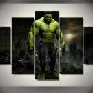 The Hulk Marvel 5pc Wall Decor Framed 2 Oil Painting Superhero Marvel DC art