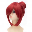 Red Short Hair Up-do Wig Character Synthetic Wig Synthetic Halloween