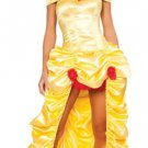 Beauty and the Beast Belle Princess Sexy Women Adult Halloween Costume Dress