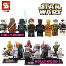 Star Wars 8pc Mini Figures Building Blocks Minifigures Block Build Set 4