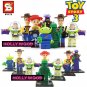 Toy Story 3 8pc Mini Figures Building Blocks Minifigures Block Build Set