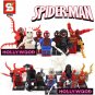 Spiderman Marvel 8pc Mini Figures Building Blocks Minifigures Block Build Set 2