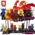 The Flash DC Marvel 8pc Mini Figures Building Blocks Minifigures  Set