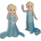 Elsa Mascot Costume Disney Frozen Character - NEW