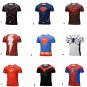 Marvel Superhero Compressed fitting shirts 9 Choices Superman Spiderman Flash Red SALE