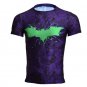 Superman Batman Metallic Compressed Fit SuperHero T Shirt 4 Selections Sale