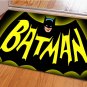 Batman Accent Bedroom Carpet, Bath or Door Mat -NEW
