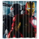 Ironman Shower Curtain Anime Cartoon Marvel Hollywood Design 2