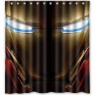 Ironman  Helmet Shower Curtain Anime Avengers Marvel Hollywood Design 2