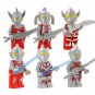 Ultraman Comic 8pc Mini Figures Building Blocks Minifigures Block set