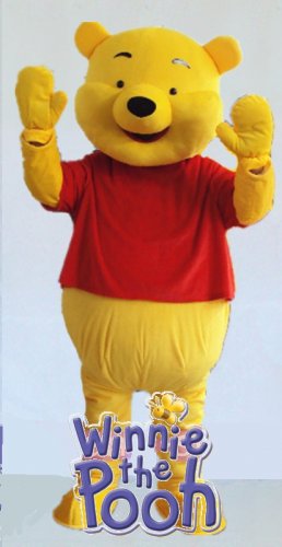 Winnie the Pooh Character Adult Mascot Costume