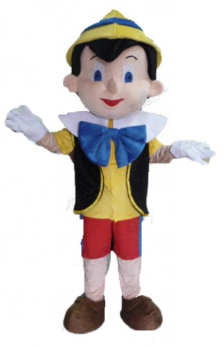 Pinocchio Disney Character Adult Mascot Costume