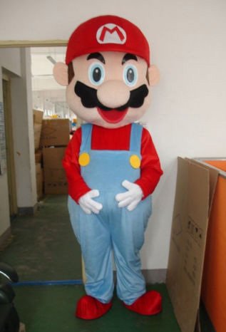 Super Mario Character Mascot Adult Costume