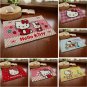 Hello Kitty Accent Carpet Rugs for Bedroom Living Room Green