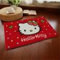 Hello Kitty Accent Carpet Rugs for Bedroom Living Room Green