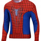 Spiderman Classic Compressed Superhero Long Sleeve Shirt Marvel Small to 6XL SALE $15