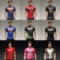 Marvel Superhero Tight Fit Sport Shirt 9 Designs Batman Ironman Superman Thor Wolverine SALE